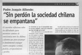 "Sin perdón la sociedad chilena se empantana"  [artículo]