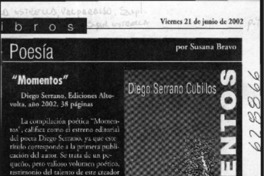 "Momentos"  [artículo] Susana Bravo