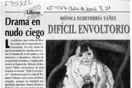 Drama en nudo ciego  [artículo] Hernán Soto