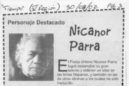Nicanor Parra  [artículo]