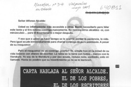 Señor Alfonso Alcalde  [artículo] Gabriel Castro Rodríguez
