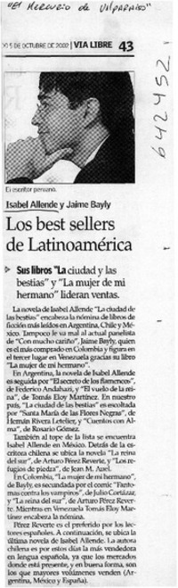 Los best sellers de Latioamérica  [artículo]
