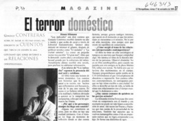 El terror doméstico  [artículo] Ximena Villanueva