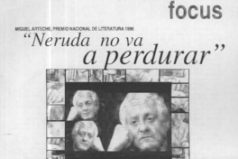"Neruda no va a perdurar"  [artículo] Raúl Morales