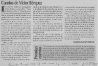 Cuentos Víctor Bórquez  [artículo] Ramón Díaz Eterovic