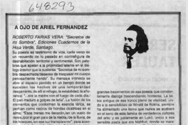 "Secretos de mi sombra"  [artículo] Ariel Fernández