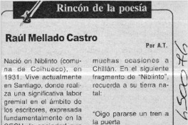 Raúl Mellado Castro