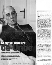 El grito minero de Uribe  [artículo] Jéssica Marticorena
