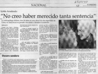 "No creo haber merecido tanta sentencia"  [artículo] Pedro Lezaeta
