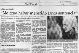 "No creo haber merecido tanta sentencia"  [artículo] Pedro Lezaeta