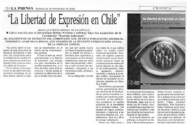 "La libertad de expresión en Chile"  [artículo]