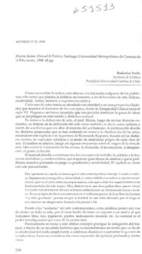 Manual de estética  [artículo] Radoslav Ivelic
