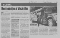 Homenaje a Vicente  [artículo] Juan Pablo Sarmiento P.