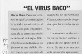 "El virus baco"  [artículo]