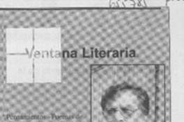 Ventana Literaria  [artículo] Miguel Ramírez.