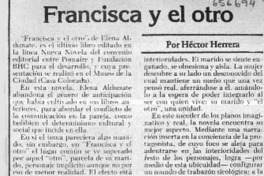 Francisca y el otro  [artículo] Héctor Herrera.