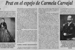 Prat en el espejo de Carmela Carvajal
