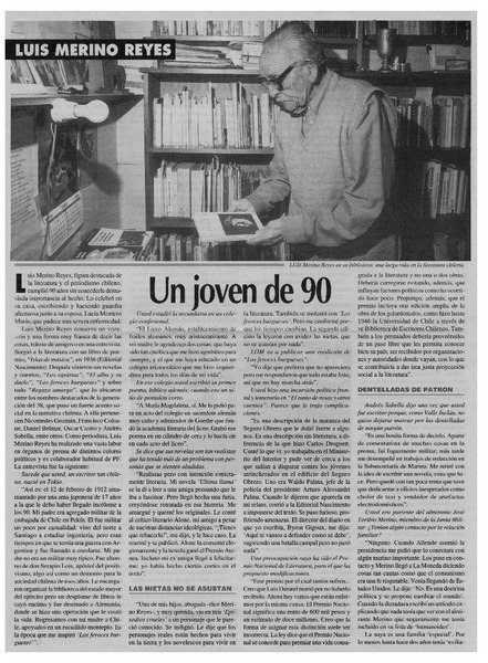 Un joven de 90