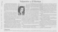 Valparaíso y D'Halmar