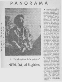 Neruda, el fugitivo