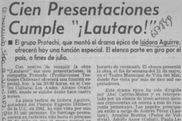 Cien presentaciones cumple "¡Lautaro!".  [artículo]