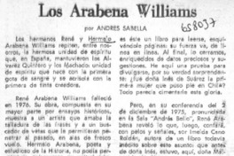 Los Arabena Williams