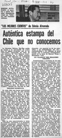 Auténtica estampa del Chile que no conocemos.  [artículo]