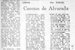 Cuentos de Alvarado  [artículo] Virgil.