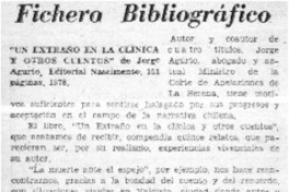 Fichero bibliográfico  [artículo] Carlos R. Ibacache I.