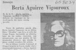 Berta Aguirre Vigouroux