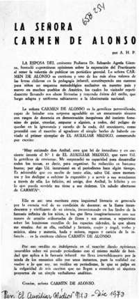 La señora Carmen de Alonso  [artículo] A. H. P.