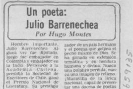 Un poeta: Julio Barrenechea