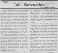 Julio Barrenechea