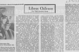 Libros chilenos