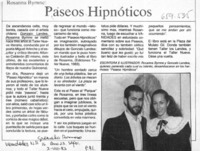 Paseos hipnóticos  [artículo] Graciela Romero.