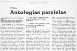Antologías paralelas