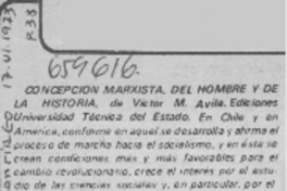Concepción marxista del hombre y de la historia