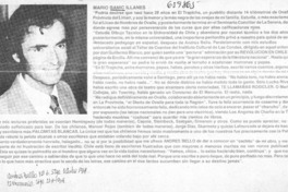 Mario Banic Illanes  [artículo] Mario Banic Illanes.
