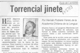 Torrencial jinete