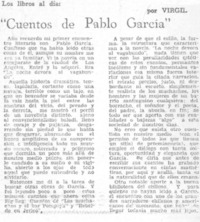 Cuentos de Pablo García