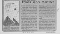 Tomás Gatica Martínez