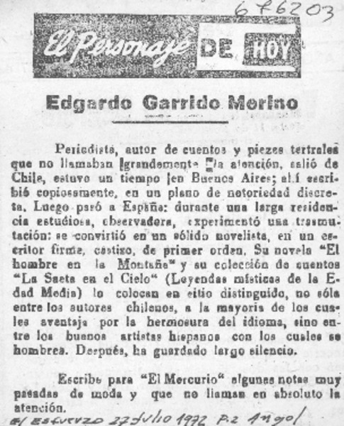 Edgardo Garrido Merino.