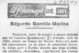 Edgardo Garrido Merino.