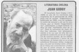 Literatura chilena Juan Godoy