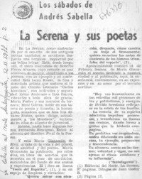 La Serena y sus poetas.