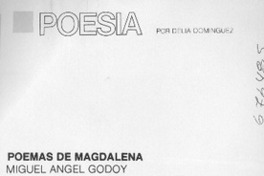Poemas de Magdalena