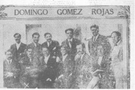 La muerte de Gómez Rojas.