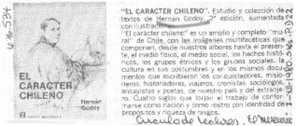 El carácter chileno.