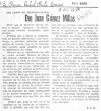 Don Juan Gómez Millas