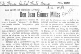 Don Juan Gómez Millas